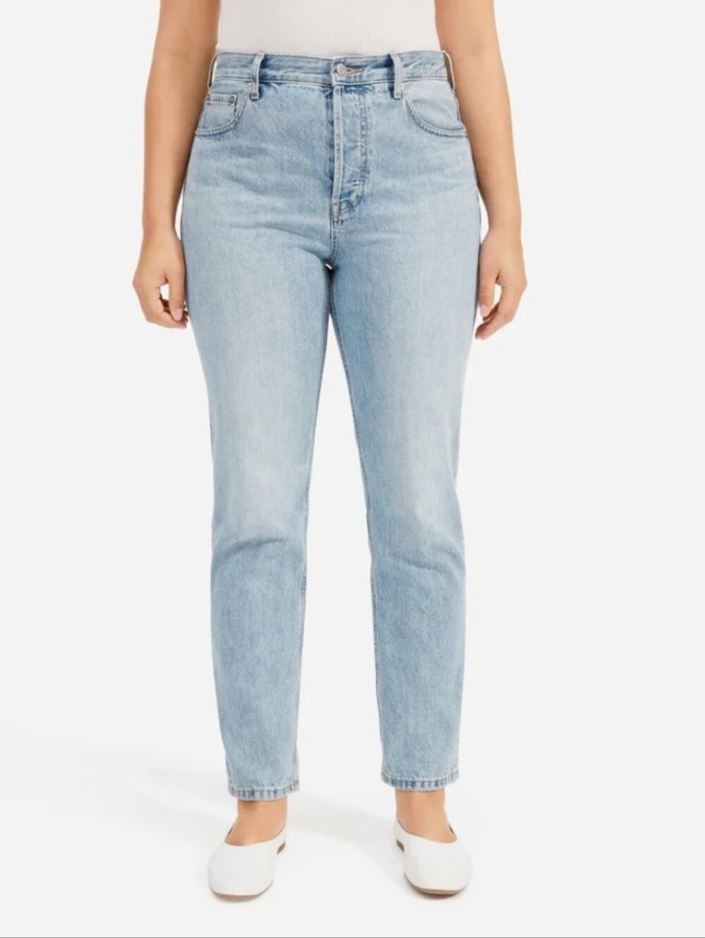 Everlane 90's Cheeky Jean (Organic Cotton) Cropped Straight Leg